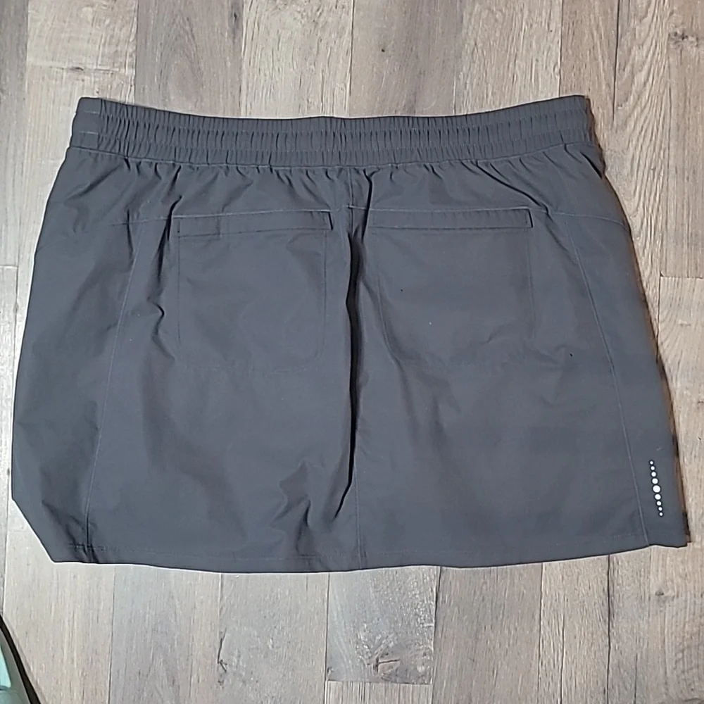 Title Nine Womens‎ Scout Ripstop Skort in Grey Size XL Like New - Picture 5 of 7